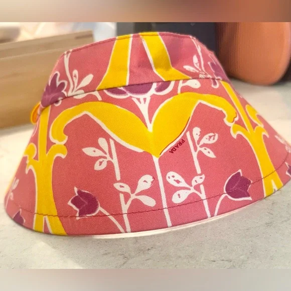 PRADA Floral Visor 💐 - Picture 11 of 12
